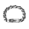DAGGER ID FANCY LINK CLIP BRACELET 9