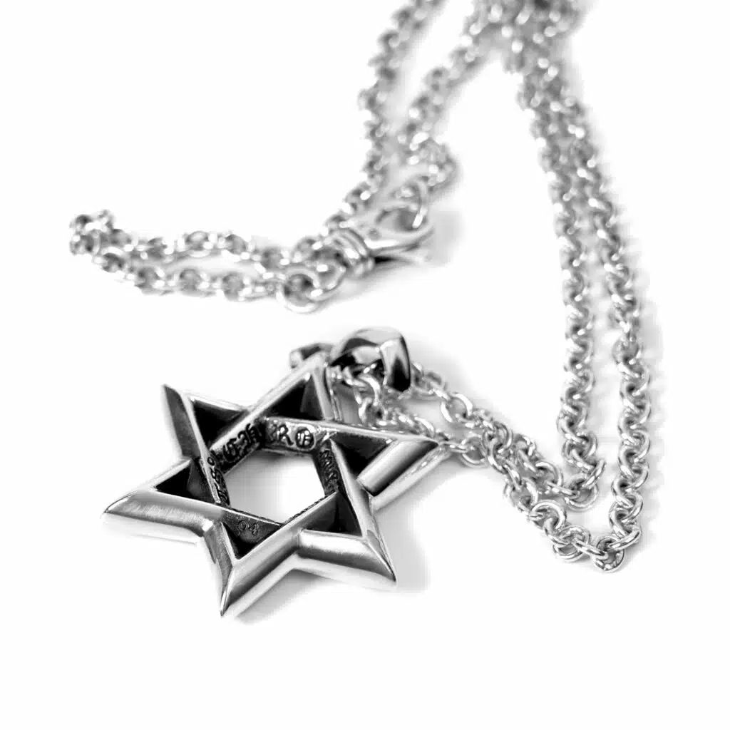 LARGE STAR OF DAVID PENDANT