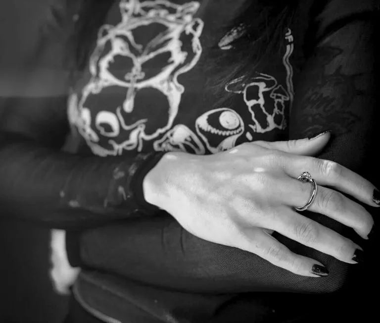 NAIL RING ¨C CROSSBALL 56