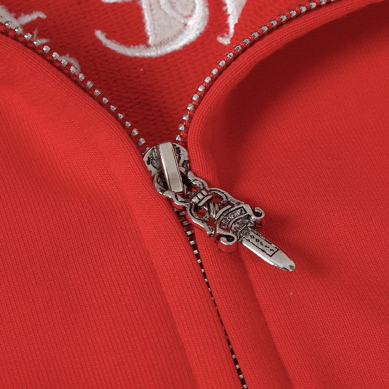 New Zip Up Hoodie 7019
