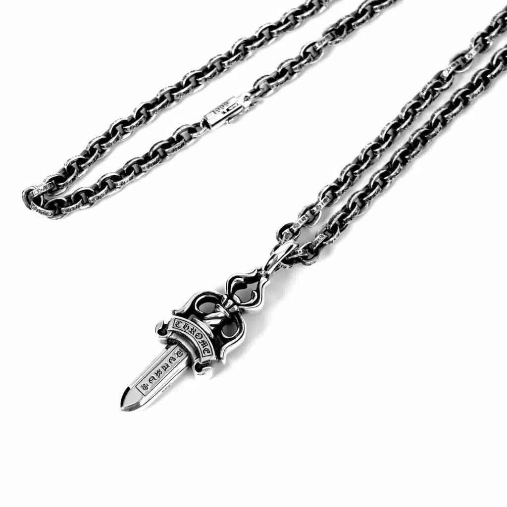 DOUBLE DAGGER PENDANT