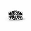 DOUBLE FLORAL RING 1